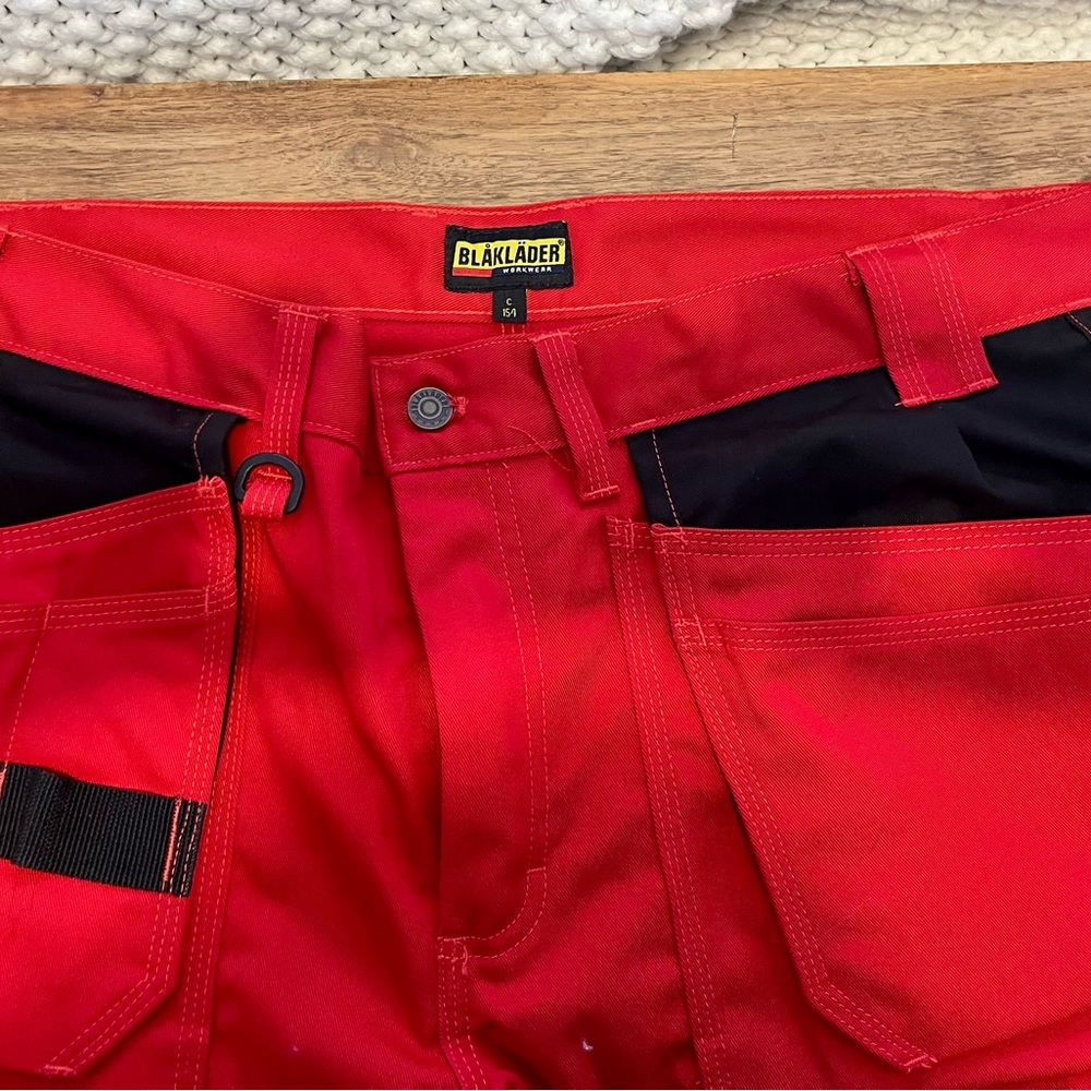 Men's Red Cargo Pants